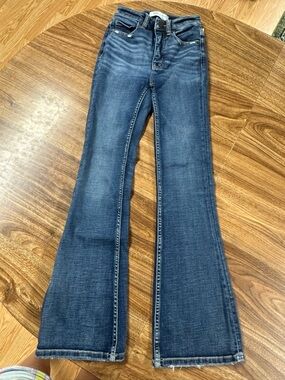 BKE Women's Medium Blue Flare Jeans